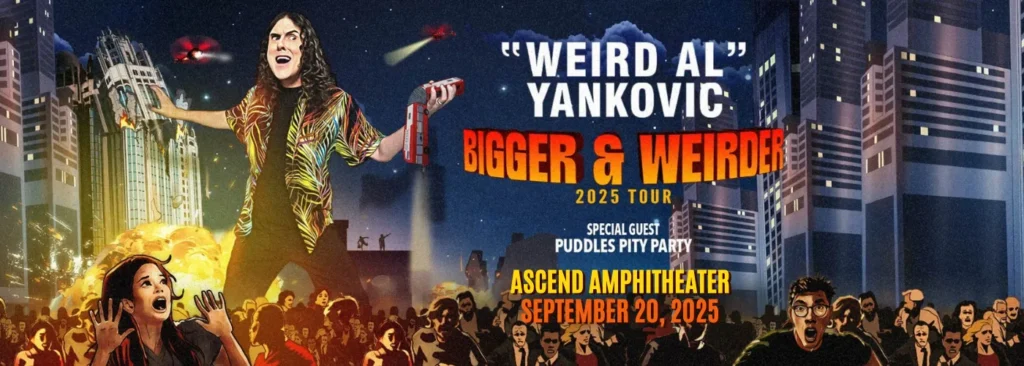 Weird Al Yankovic & Puddles Pity Party at Ascend Amphitheater