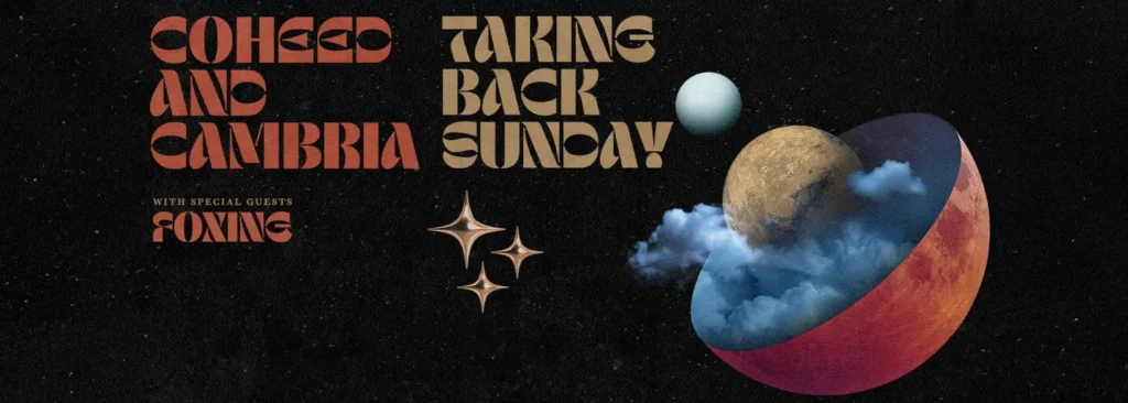 Coheed and Cambria & Taking Back Sunday at Ascend Amphitheater