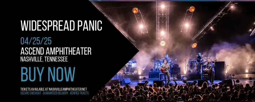 Widespread Panic at Ascend Amphitheater